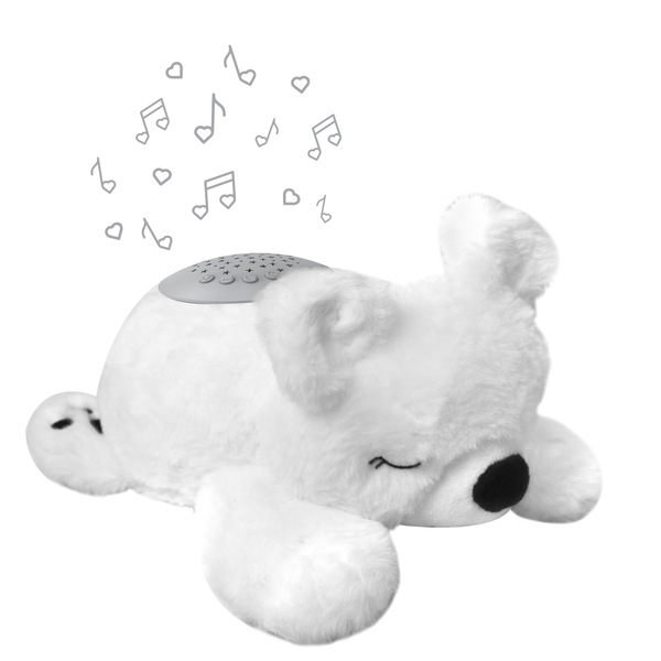 Pure Enrichment PureBaby Sound Sleepers Portable Sound Machine & Star Projector, Polar Bear