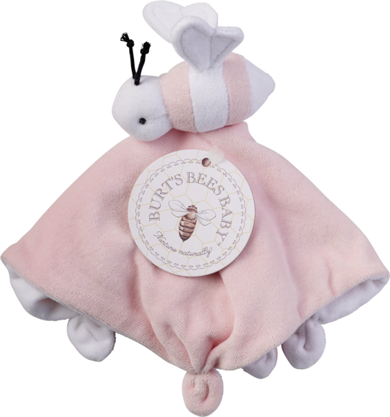 Burt's Bees Velour Bee Lovey Blanket
