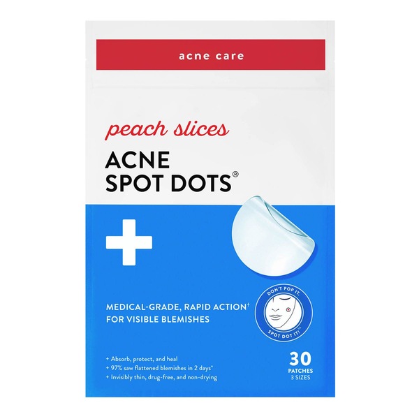 Peach Slices Acne Spot Dots