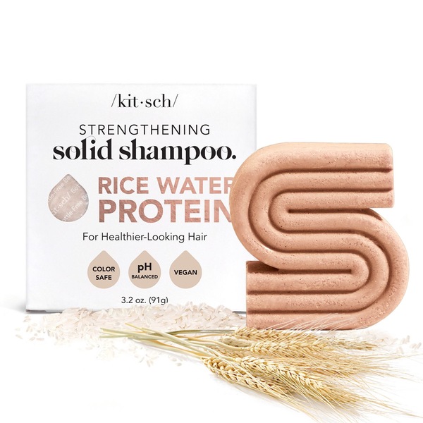 Kitsch Rice Water Protein Strengthening Shampoo Bar