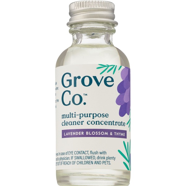 Grove Co. Multi-Purpose Cleaning Concentrate Lavender & Thyme, 1oz, 2ct