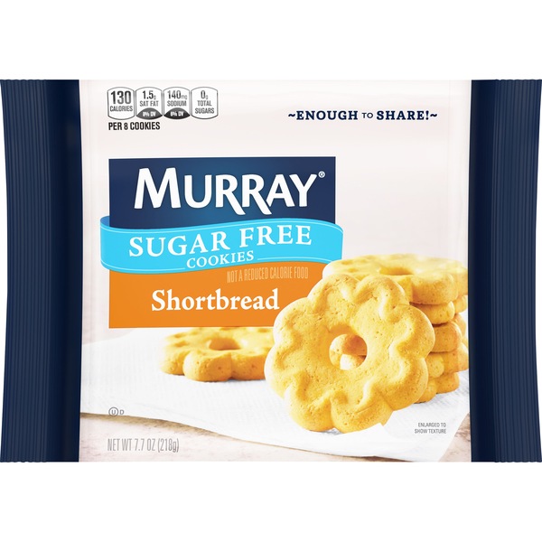 Murray Sugar Free Cookies Shortbread, 7.7 oz