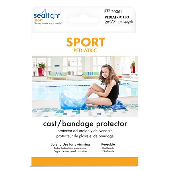 Seal Tight Sport Cast/Bandage Protector For Children, Leg