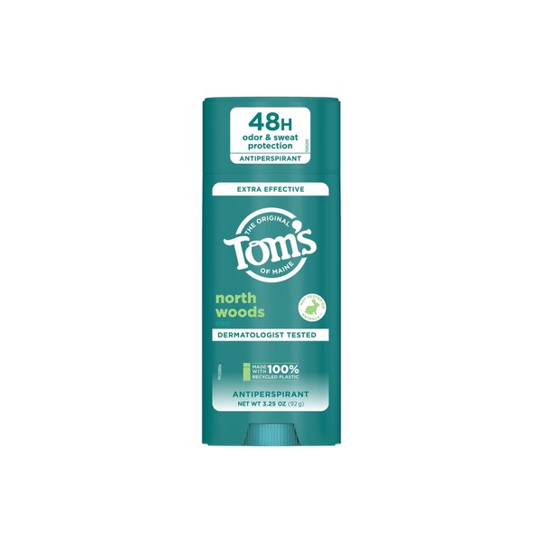Tom's of Maine 48-Hour Antiperspirant Stick, North Woods, 3.25 OZ