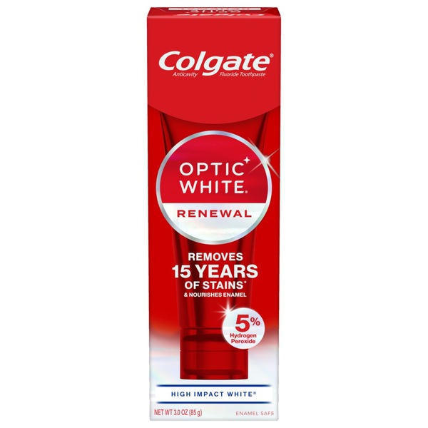 Colgate Optic White Renewal High Impact White Toothpaste, 3 OZ