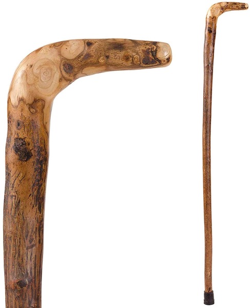 Brazos Free Form Natural Hardwood Root Handcrafted Wood Walking Cane