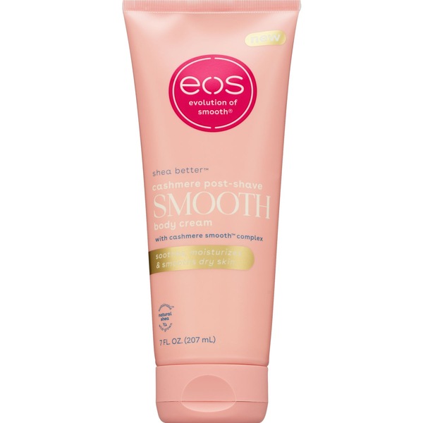 Eos Shea Better Cashmere Post Shave Smooth Body Cream, 7 OZ