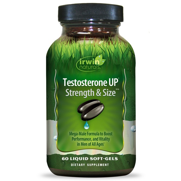 Irwin Testosterone Up Strength & Size, 60 CT