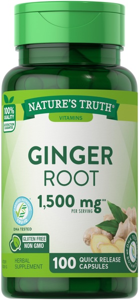 Nature's Truth Ginger Root 1500 mg