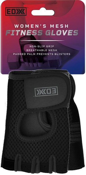 EDX Womens Mesh Fitness Gloves