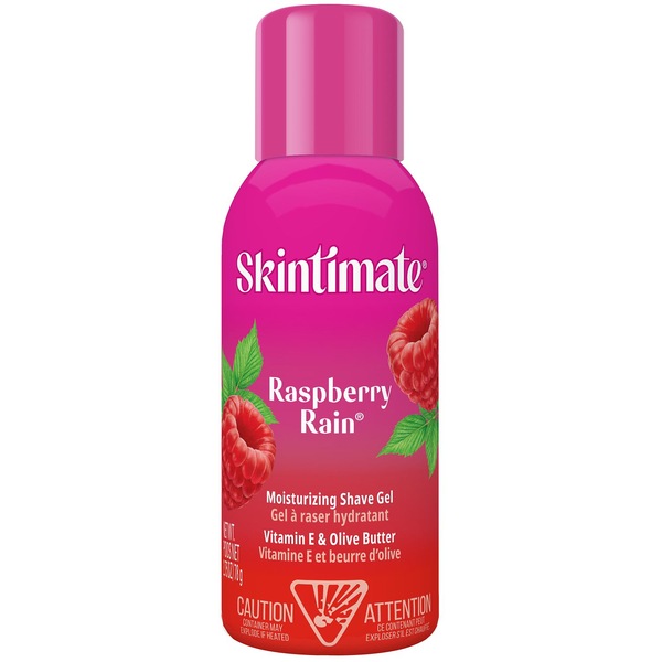 Skintimate Moisturizing Shave Gel, Raspberry Rain