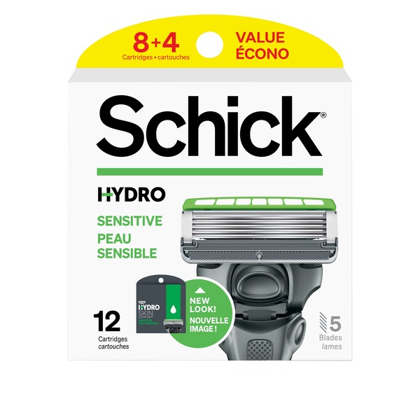 Schick Hydro Sensitive Men's 5-Blade Razor Blade Refills
