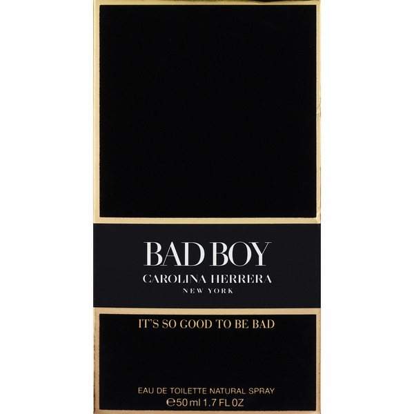 Bad Boy by Carolina Herrera New York Eau De Toilette, 1.7 OZ