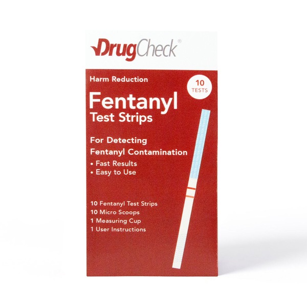 DrugCheck Fentanyl Test Strip, 10 CT