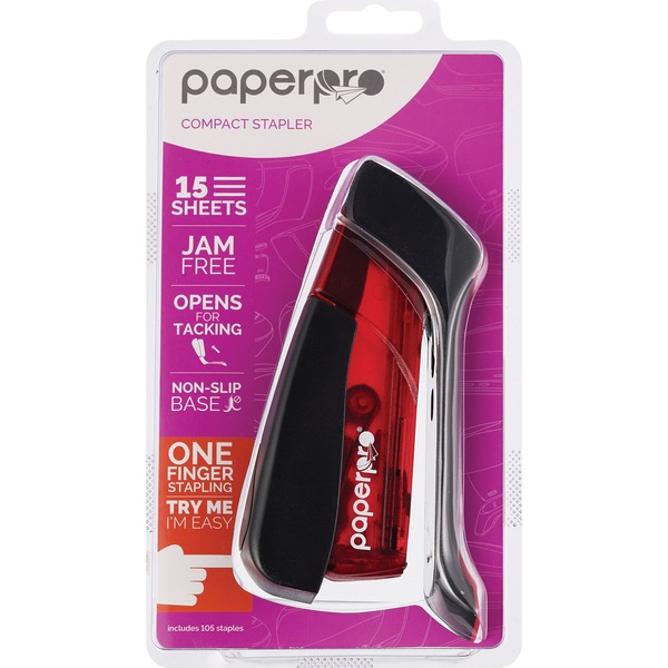 PaperPro Compact Stapler (Assorted Colors)
