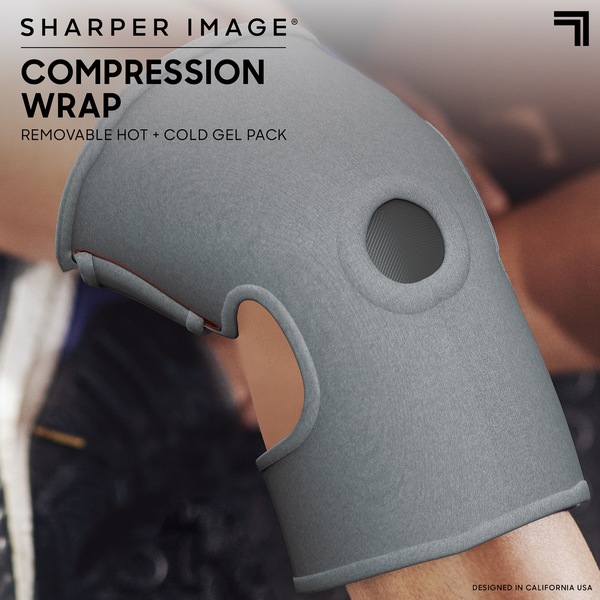 Sharper Image Hot + Cold Compression Wrap