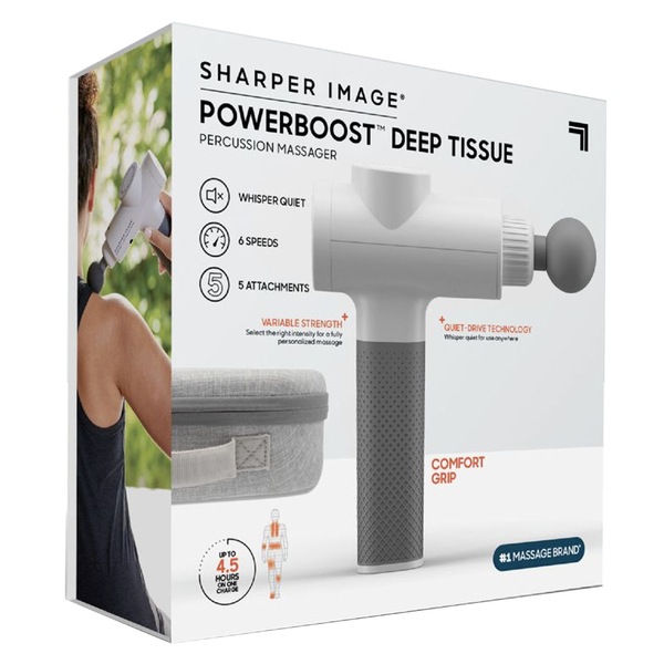 Sharper Image Powerboost Deep Tissue Percusssion Massager