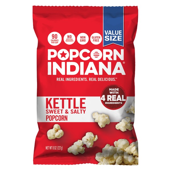 Popcorn Indiana All Natural Kettlecorn, 8 oz