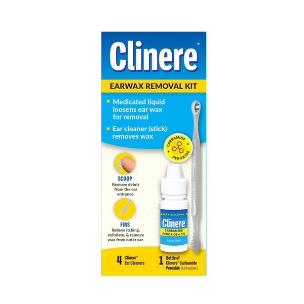 Clinere Earwax Removal Kit, .5 OZ