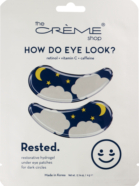 The Creme Shop How Do Eye Look?  Vibrant Hydrogel Eye Patch
