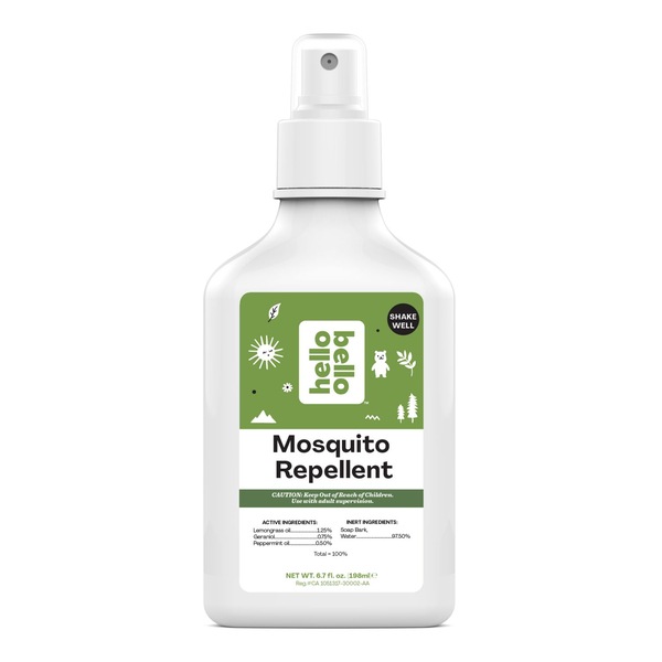 Hello Bello Organic Bug Spray, 6.7 FL OZ