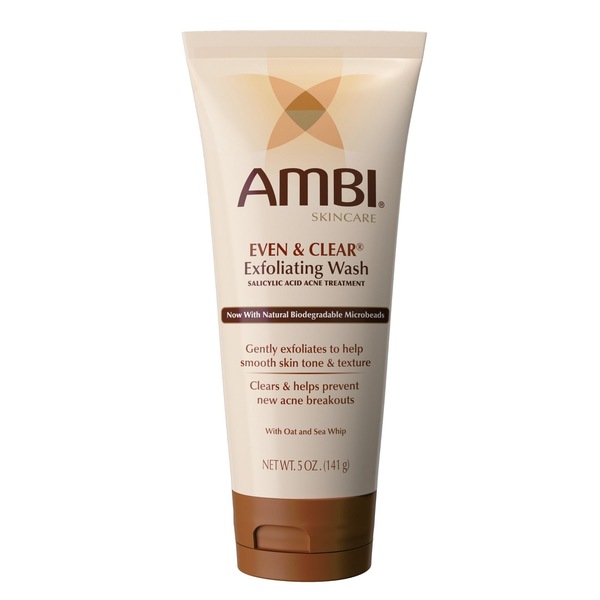 Ambi Even & Clear Exfoliating Wash Salicylic Acid Acne Treatment