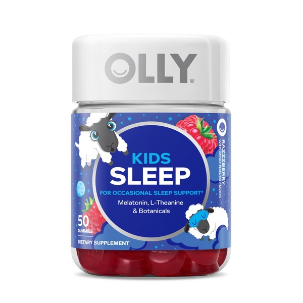 OLLY Kids Sleep Gummies, Raspberry