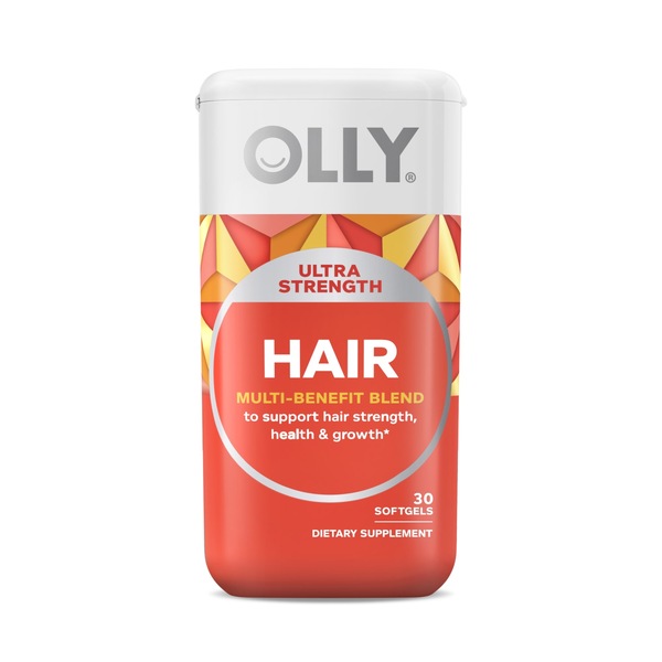 Olly Ultra Hair Softgel Supplement, 30CT