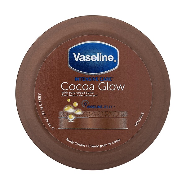 Vaseline Intensive Care Cocoa Glow Body Cream, 2.53 OZ