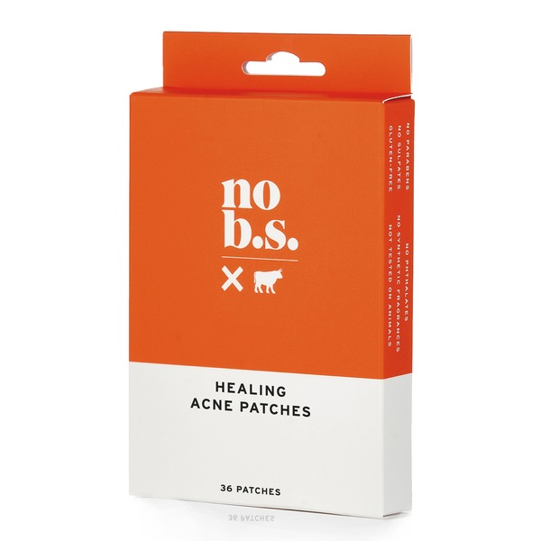 No BS Healing Acne Patches Hydrocolloid Pimple Patches, 36CT