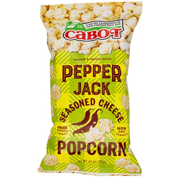 Cabot, Pepper Jack Seasoned Cheese Popcorn, 4.5 oz