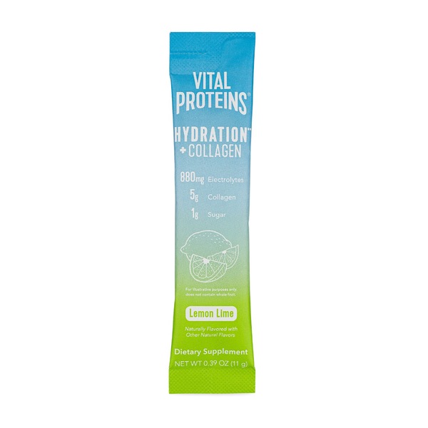 Vital Proteins Hydration Collagen, Lemon Lime, 7 CT