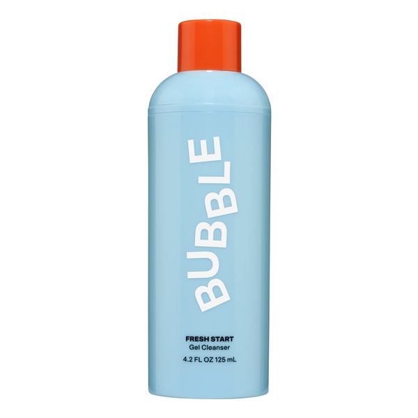 Bubble Skincare Fresh Start Gel Facial Cleanser, All Skin Types, 4.2 OZ