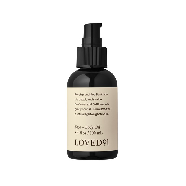 Loved01 Face & Body Oil, 3.4 fl oz