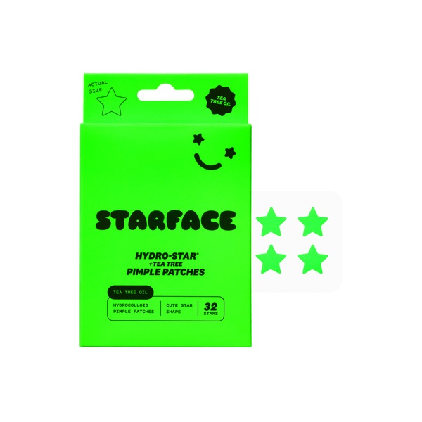 Starface Hydro-Stars + Tea Tree, 32 CT