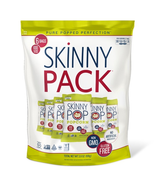 Skinny Pop Original Popcorn Packs, 6 ct