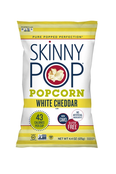 SkinnyPop White Cheddar Popcorn, 4.4 oz