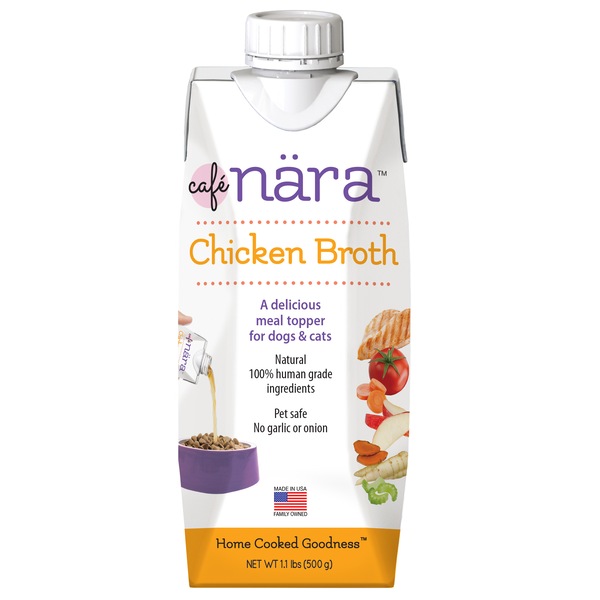 Cafe Nara Chicken Bone Broth Meal Topper for Dogs & Cats