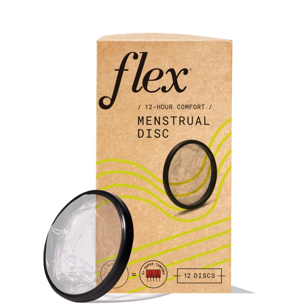 FLEX - Discos menstruales, 12 u.