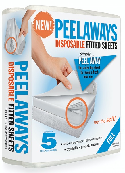 Peelaways 5 Layer Disposable Sheets
