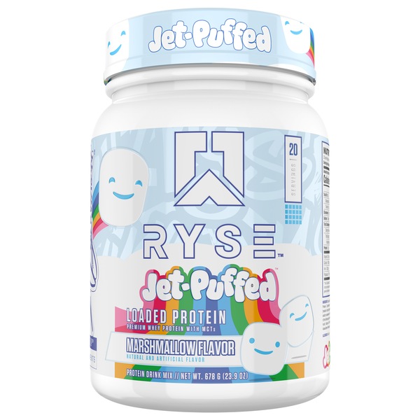 RYSE Loaded Protein Powder, 20 serve, 25g protein