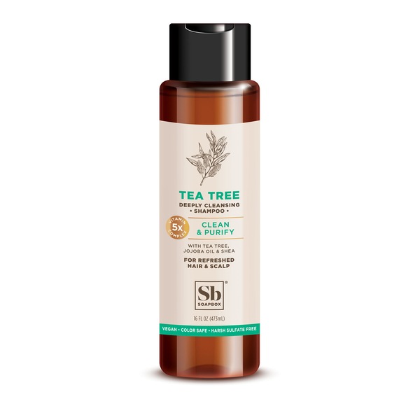 Soapbox Tea Tree Clean & Purify Shampoo