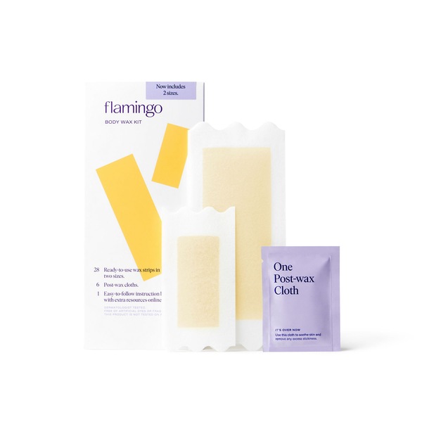 Flamingo Women's Body Wax Kit, 24 CT/1 KIT