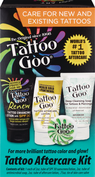Tattoo Goo - Kit para el cuidado de tatuajes