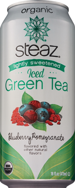 Steaz Organic Iced Green Tea, 16 OZ
