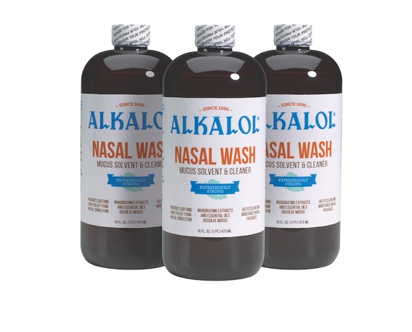 Alkalol Nasal Wash, 3 16 OZ bottles