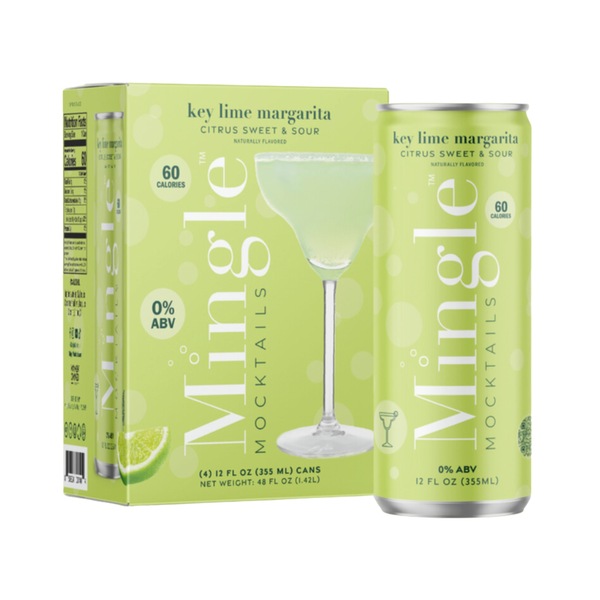 MINGLE Key Lime Margarita, Cans, 4 ct, 48 oz