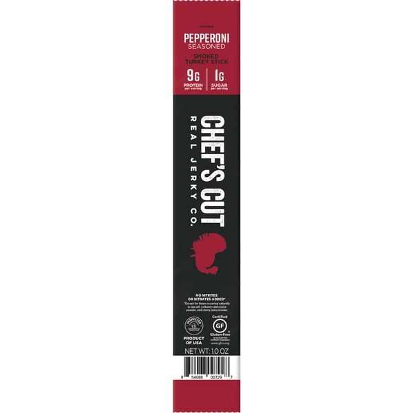 Chef's Cut Real Beef & Pork Stick, Original Smokehouse, 1 oz
