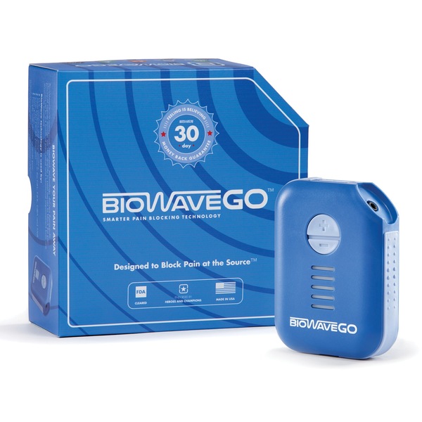 BioWaveGO Non-Opioid FDA Cleared Wearable Chronic Pain Relief Technology