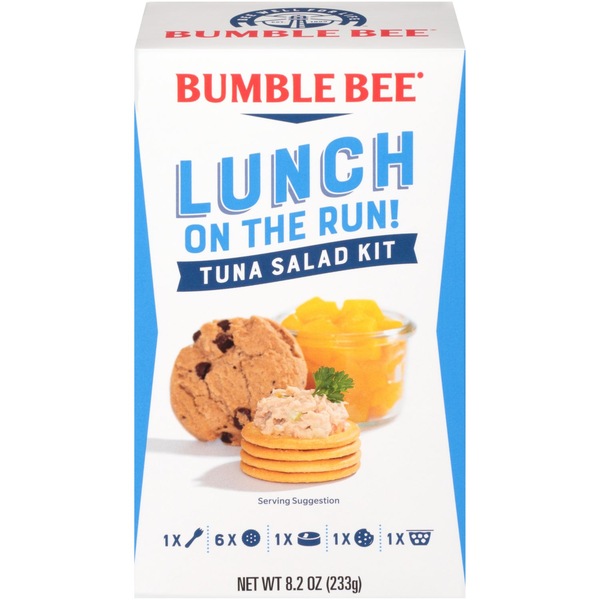 Bumble Bee Lunch On The Run Tuna Salad Lunch Kit, 8.2 oz